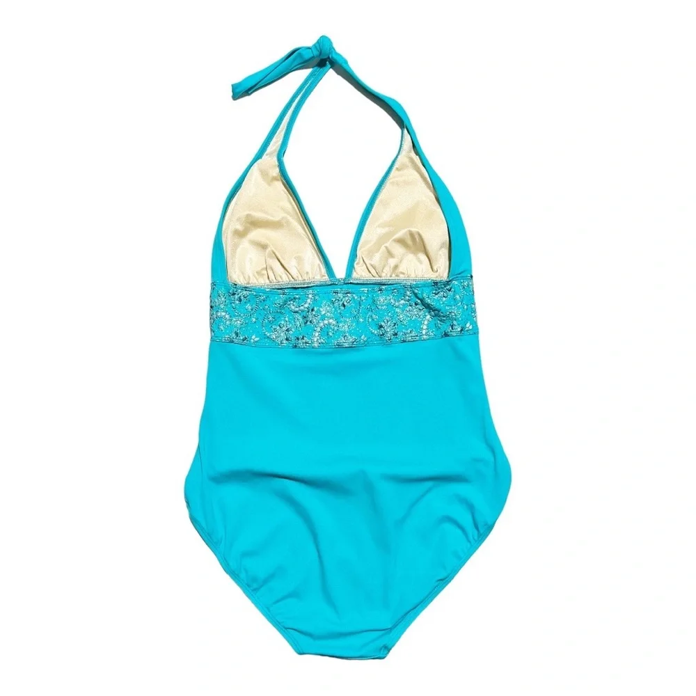 NEW Roxanne Halter Swimsuit 12/36C